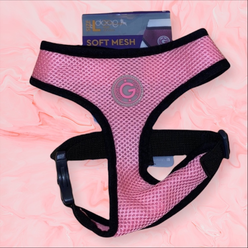 Goody Dog Harness - Pink Mesh - Size Large NWT